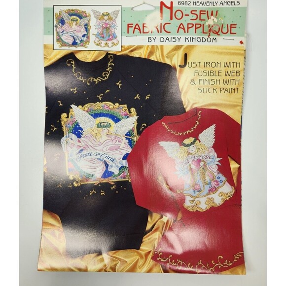 Vintage Daisy Kingdom Christmas Fabric Applique Packs X 4 Theme Sewing Crafting - Picture 4 of 10